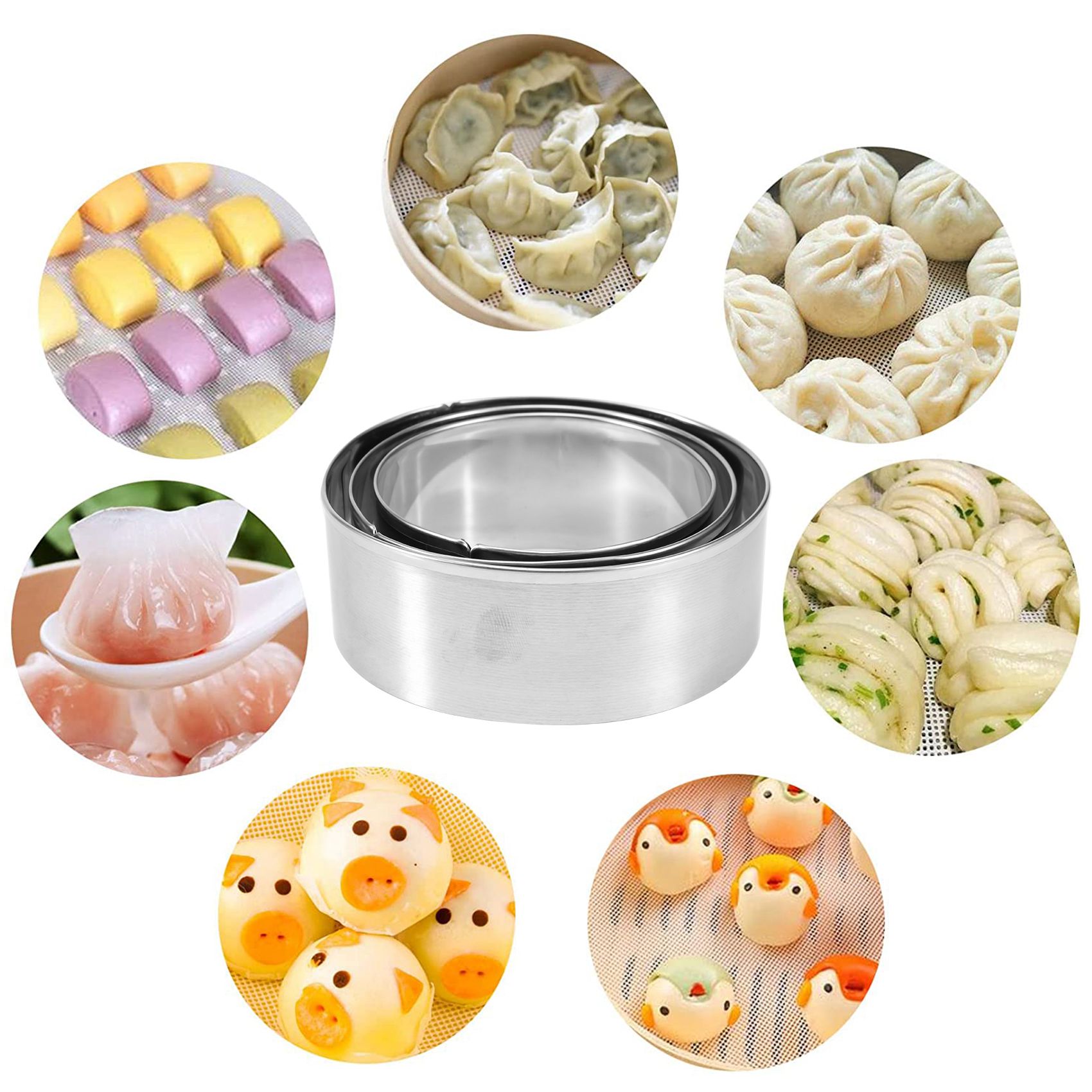 Gyoza Dumpling Maker - НАБОР ДЛЯ ПРИГОТОВЛЕНИЯ ППЮЧЕНОК FAST, 8