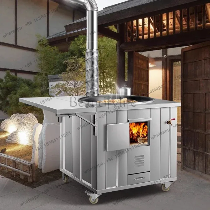 Печи для дров из нержавеющей с – обзор и цена Home Cooking Heater