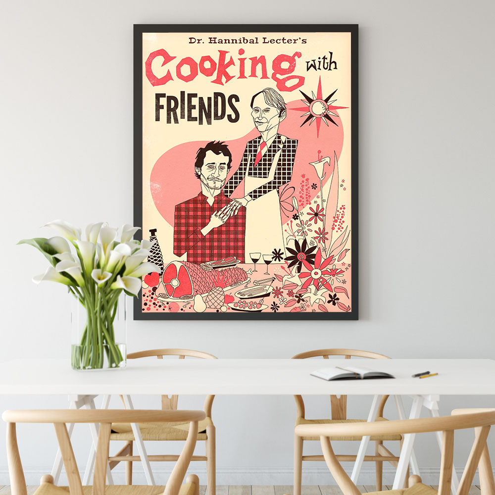 Кухонная Картина на холсте Ган – обзор и цена Home Cooking Cookbook